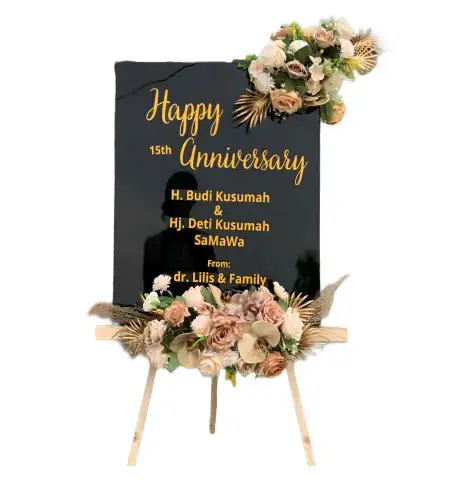 Papan Bunga Akrilik Tebing Tinggi